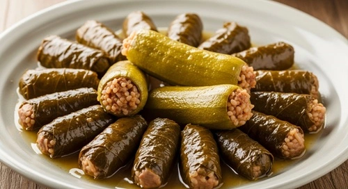 ورق عنب وكوسا
